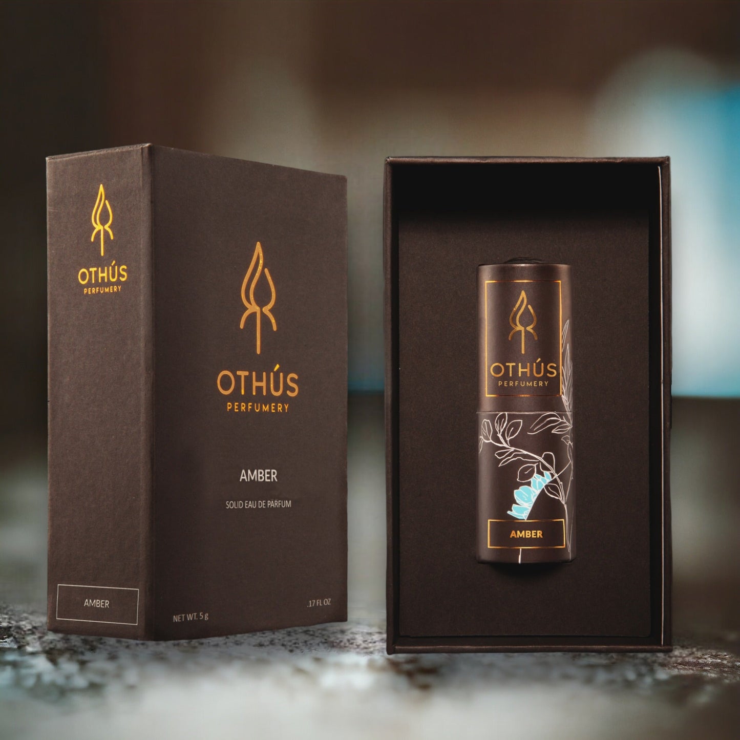 Amber - Solid Natural Perfume - Othús Perfumery